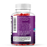 Nature's Nutrition Extra Strength Fiber Gummies packaging open showing gummies