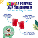 Nature's Nutrition Fiber Gummies for Kids close-up of gummy shape