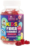 Nature's Nutrition Fiber Gummies for Kids front view with packaging