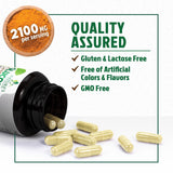 Nature's Nutrition Glucosamine Chondroitin MSM Complex with measuring spoon