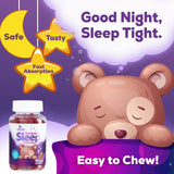 Nature's Nutrition Kids Melatonin Gummies in hand