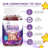 Nature's Nutrition Kids Melatonin Gummies on a table