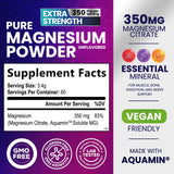 Nature's Nutrition Magnesium Citrate Powder 272g packaging