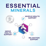 Nature's Nutrition Magnesium Complex Capsules on wooden table