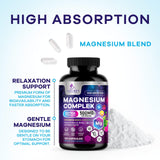 Nature's Nutrition Magnesium Complex Capsules with ingredients list