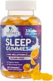 Nature's Nutrition Melatonin Gummies 6mg front view