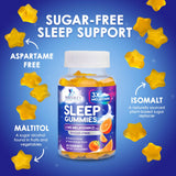 Nature's Nutrition Melatonin Gummies 6mg gummies in a bowl