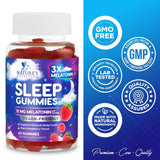 Nature's Nutrition Melatonin Sleep Gummies 12mg packaging