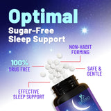 Nature's Nutrition Melatonin Sleep Supplement side view