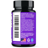 Nature's Nutrition Melatonin Sleep Supplement with a glass of water