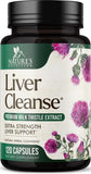 Nature's Nutrition Milk Thistle Liver Support Supplement front view