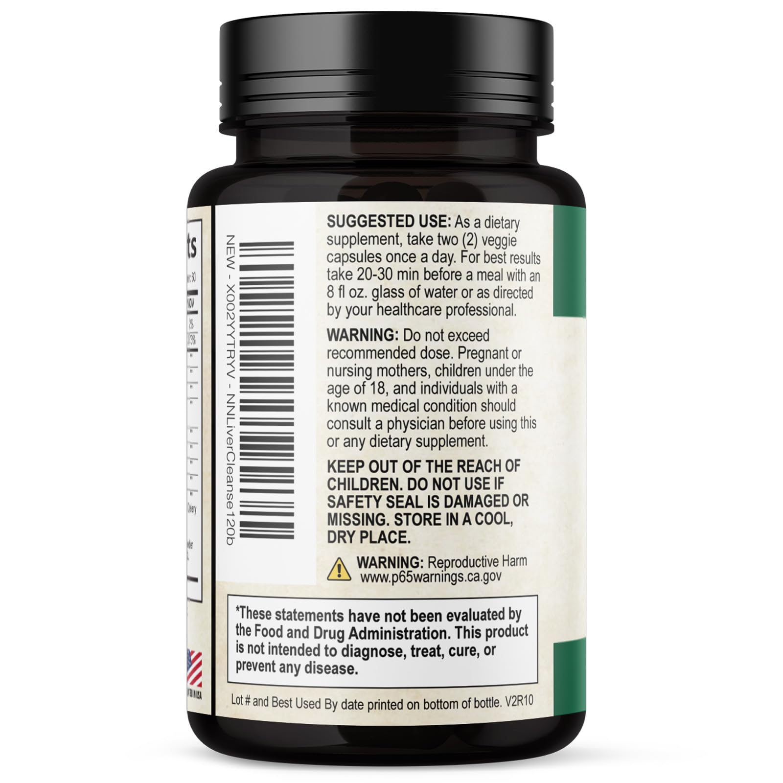 Nature's Nutrition Milk Thistle supplement displayed with a measuring spoon