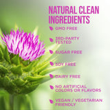 Nature's Nutrition Milk Thistle supplement packaging