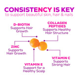 Nature's Nutrition Multi Collagen Gummies with ingredients