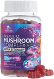 Nature's Nutrition Mushroom Gummies 12-in-1 blend front view