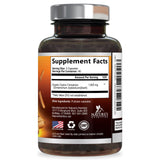 Nature's Nutrition Organic Ceylon Cinnamon Capsules in a kitchen setting