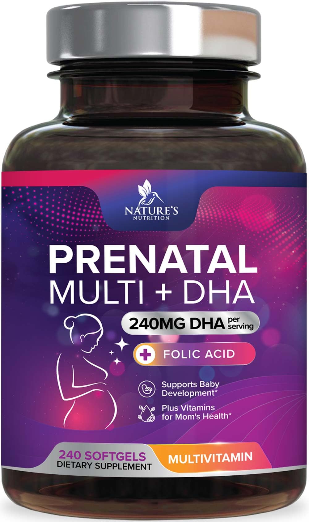 Nature's Nutrition Prenatal Vitamins 422g front view