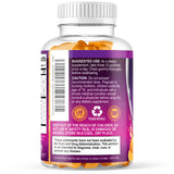 Nature's Nutrition Probiotic Gummies displayed with fruits