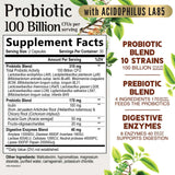 Nature's Nutrition Probiotic Prebiotic Supplement capsule close-up