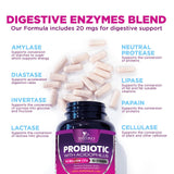 Nature's Nutrition Probiotics 50 Billion CFU capsules on a table