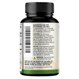 Nature's Nutrition Psyllium Husk Powder 2000mg Capsules in a glass of water