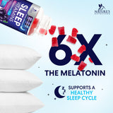 Nature's Nutrition Sleep Gummies 12mg Melatonin close-up