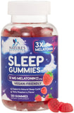 Nature's Nutrition Sleep Gummies front view with raspberry flavour
