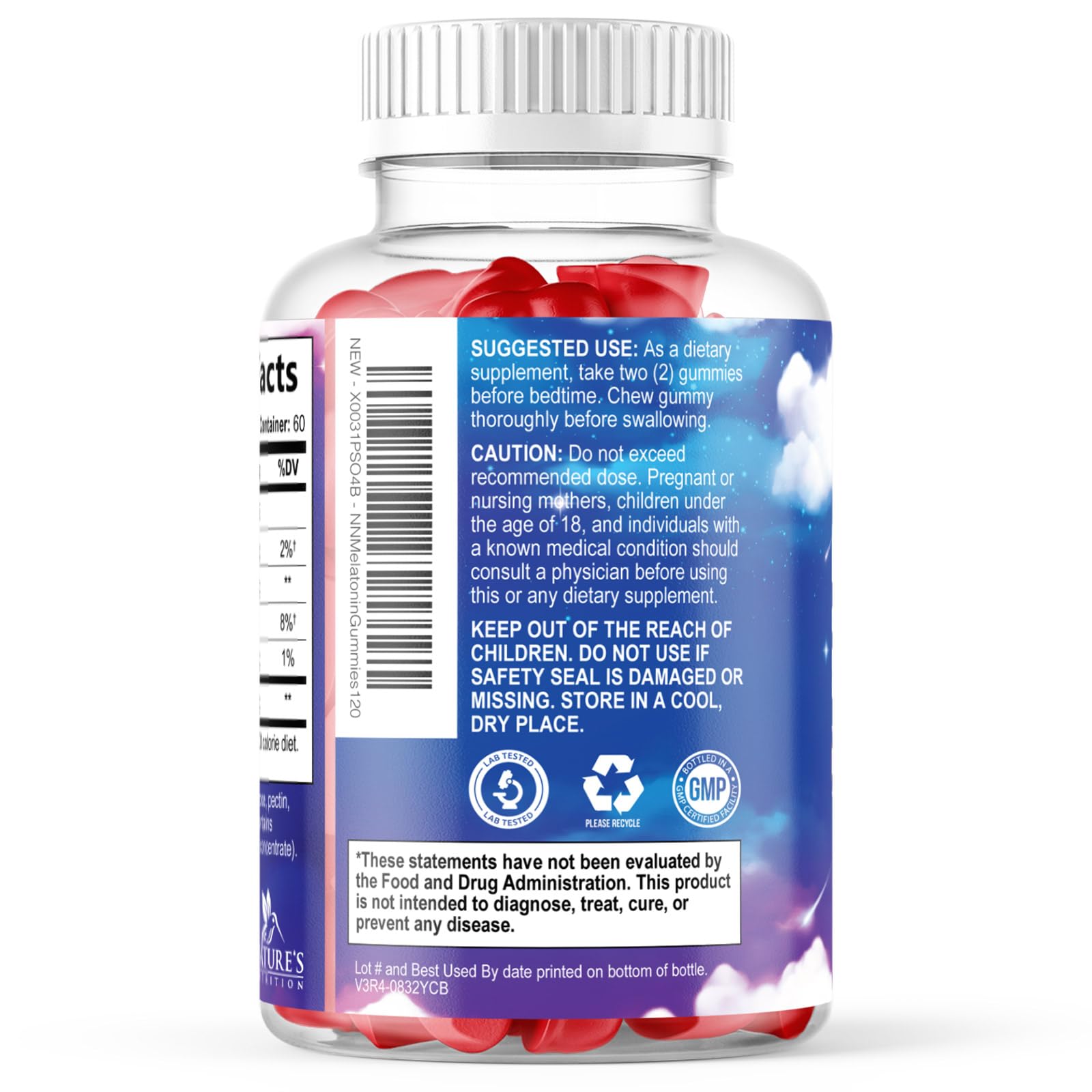 Nature's Nutrition Sleep Gummies lifestyle scene