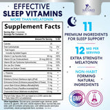Nature's Nutrition Sleep Gummies packaging with raspberry flavour