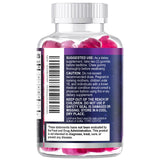 Nature's Nutrition Sleep Gummies with a glass of water