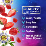 Nature's Nutrition Sleep Gummies with a measuring spoon