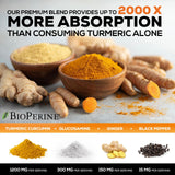 Nature's Nutrition Turmeric Curcumin Complex 181g ingredients list