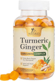 Nature's Nutrition Turmeric & Ginger Gummies front view