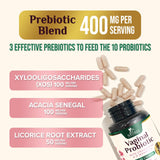 Nature's Nutrition Vaginal Probiotic Capsules close-up of capsules