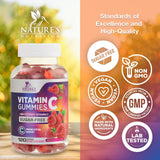 Nature's Nutrition Vitamin C Gummies close-up