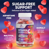 Nature's Nutrition Vitamin C Gummies in a bowl