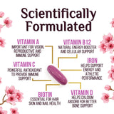 Nature's Nutrition Women's Daily Multivitamin capsule close-up