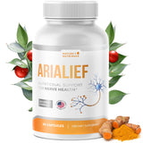 Nature’s NutriWave Arialief Daily Wellness Capsules front view