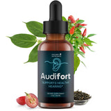 Nature’s NutriWave Audifort Herbal Liquid Supplement front view