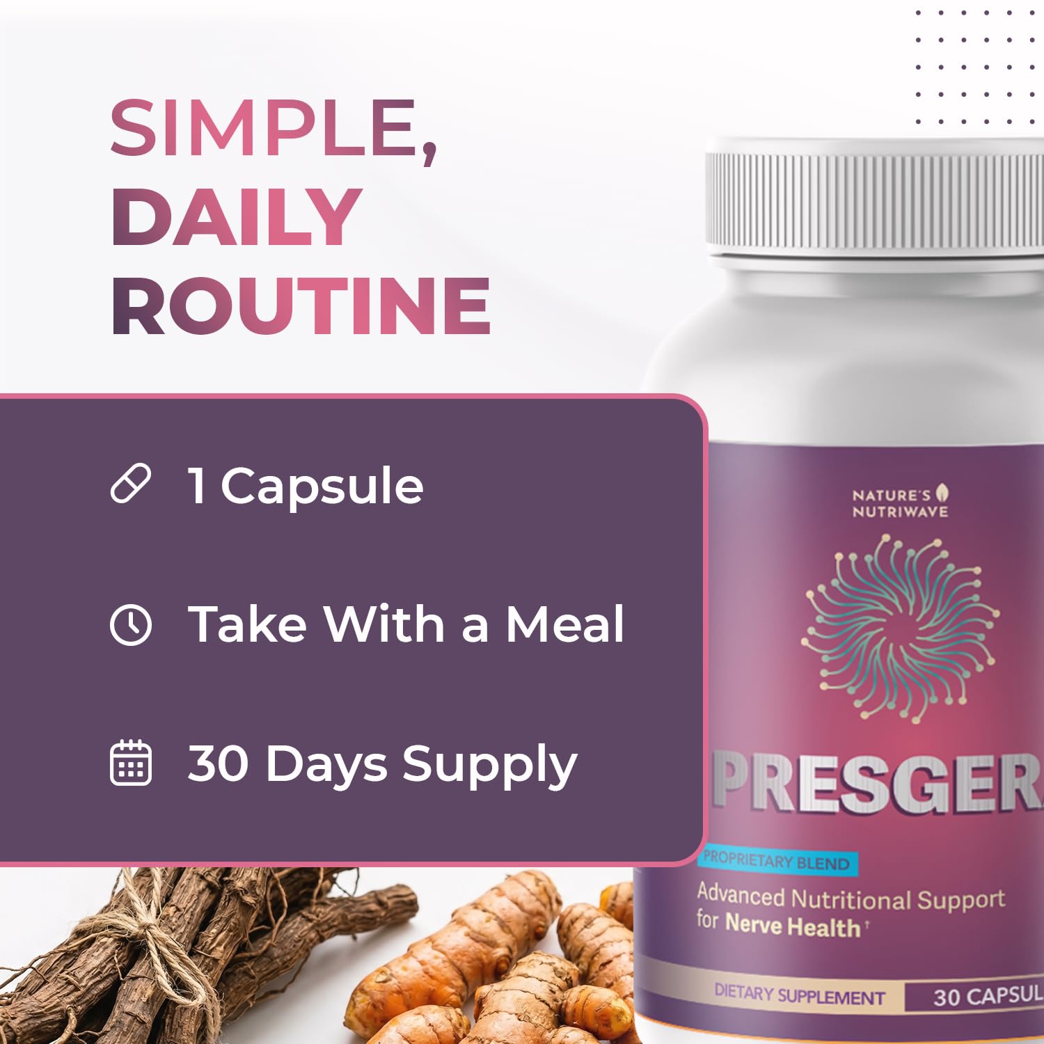 Nature’s NutriWave Blended Vitamin & Mineral Supplement in a lifestyle setting