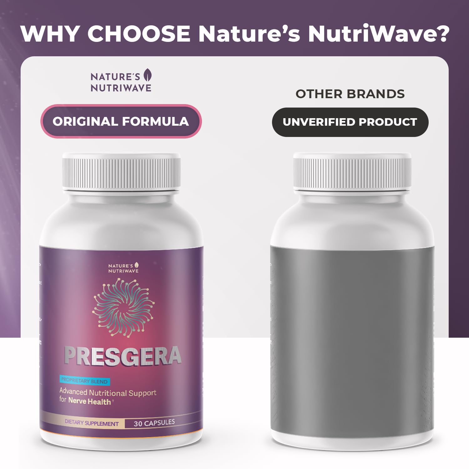 Nature’s NutriWave Blended Vitamin & Mineral Supplement ingredients list