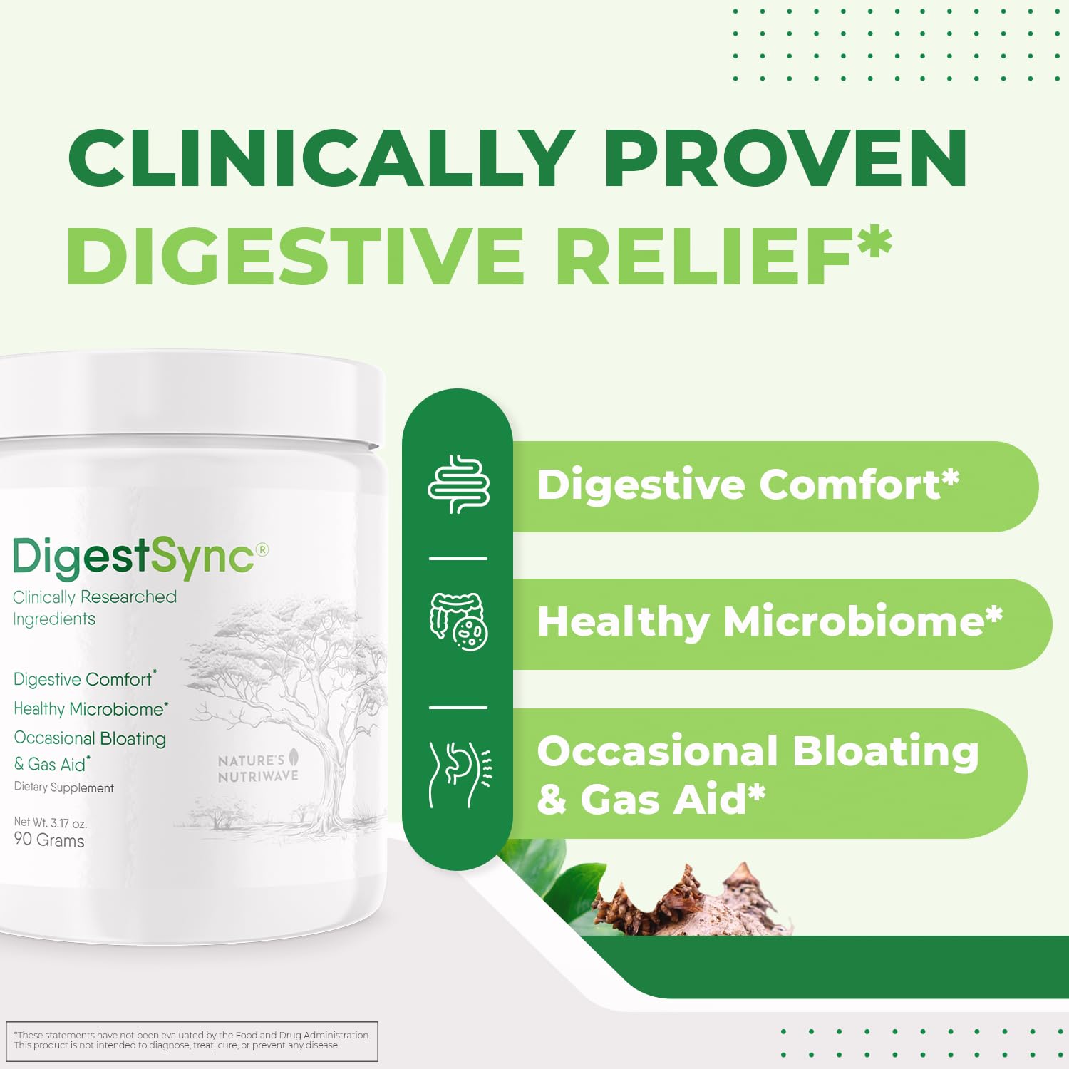 Nature’s NutriWave daily Multi-Enzyme Powder packaging