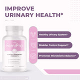 Nature’s NutriWave FemiPro Bladder Control Supplement bottle with label