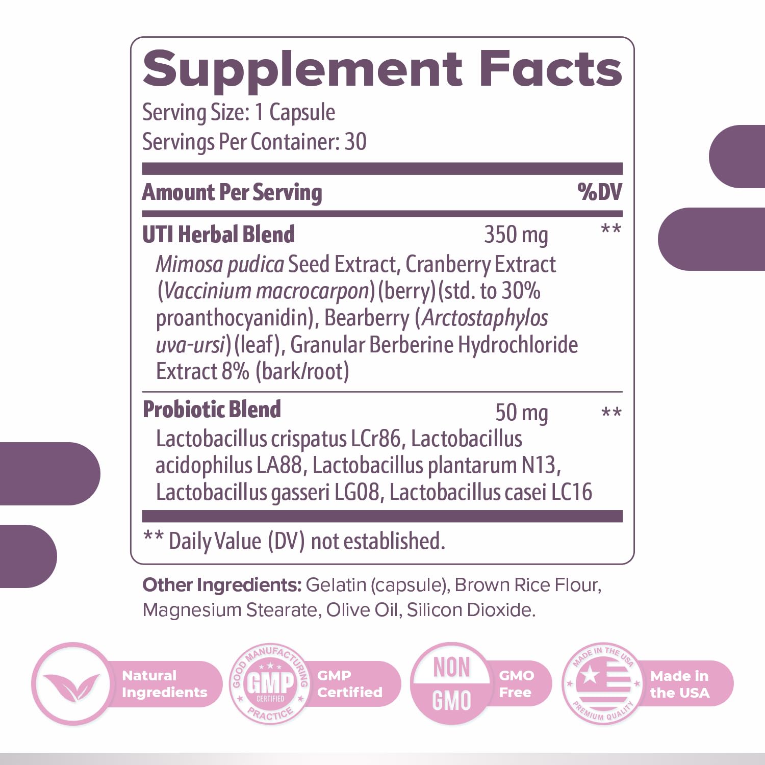 Nature’s NutriWave FemiPro Bladder Control Supplement capsules on a wooden surface