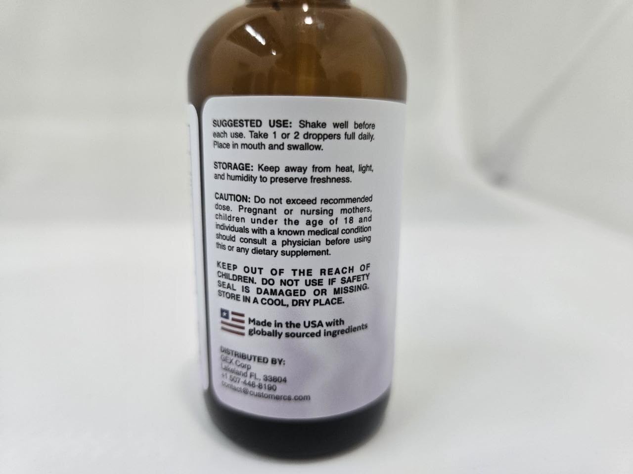 Nature’s NutriWave GELATIDE bottle on a wooden table