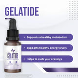 Nature’s NutriWave GELATIDE dropper bottle with liquid inside