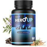 Nature’s NutriWave HeroUP Sleep Supplement 60 Capsules front view
