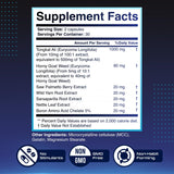 Nature’s NutriWave HeroUP Sleep Supplement capsules on a wooden surface