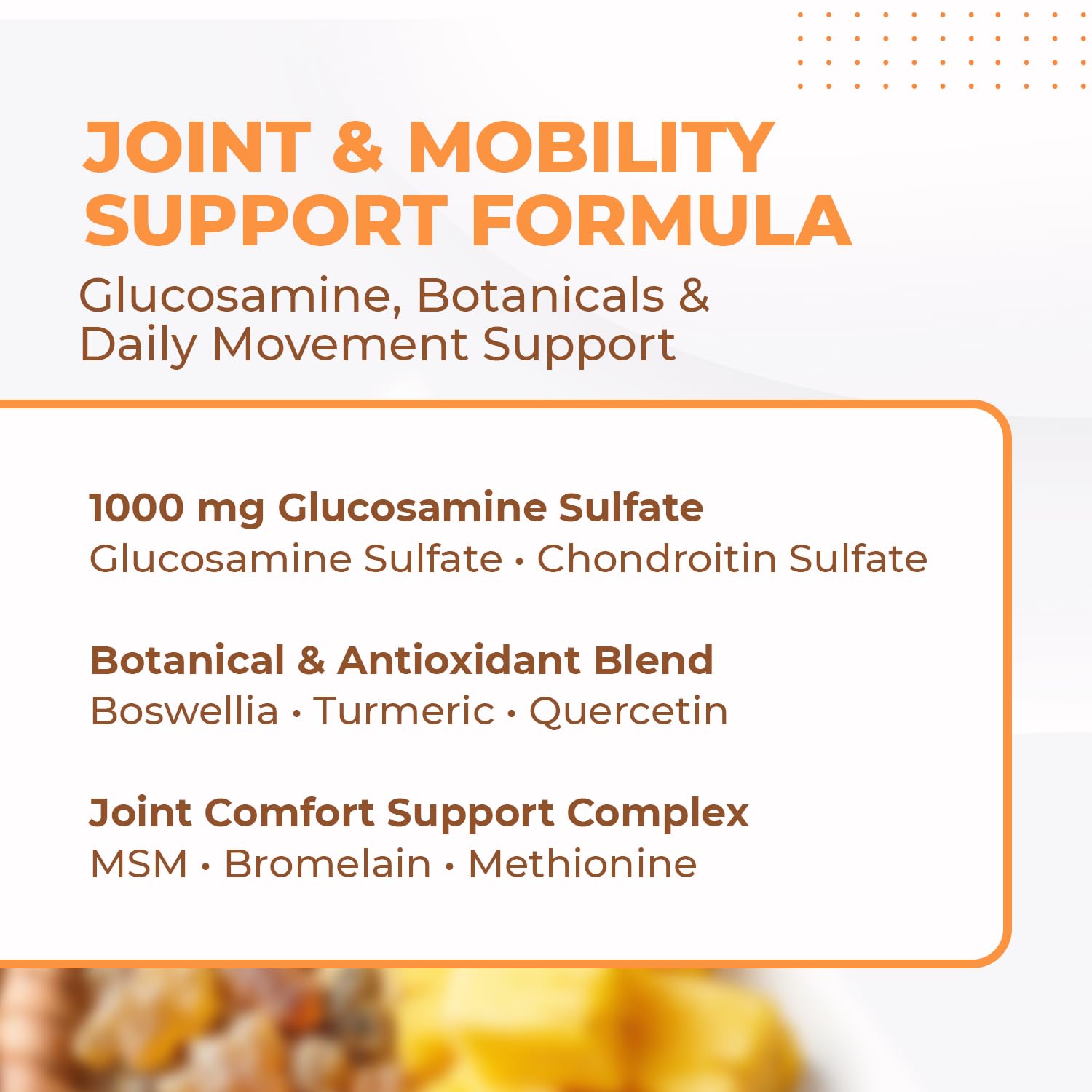 Nature’s NutriWave Joint Support Blend 60 Capsules opened bottle