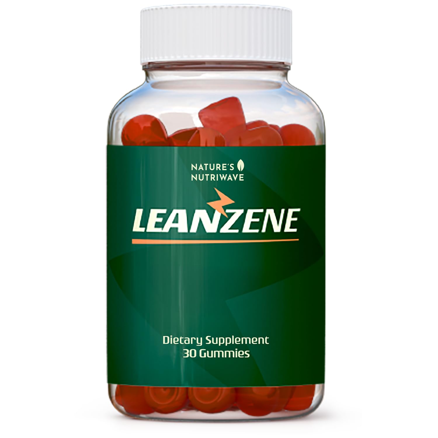 Nature’s NutriWave Leanzene ACV + BHB Gummy Supplement front view